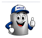 Wellie, the Window Well Covers mascot